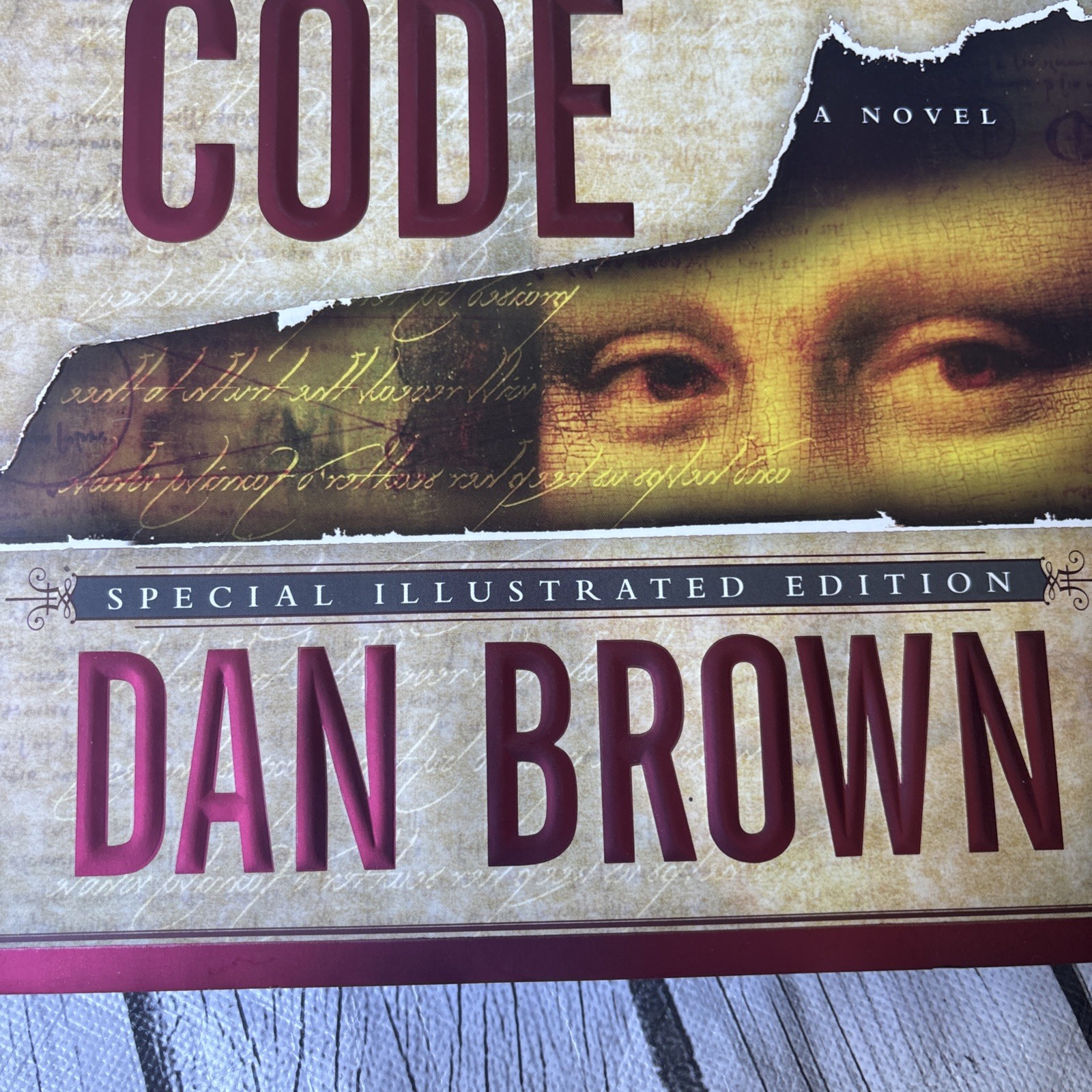 THE DA VINCI CODE Dan Brown SPECIAL ILLUSTRATED 1ST EDITION HCDJ 2004 LIKE NEW!