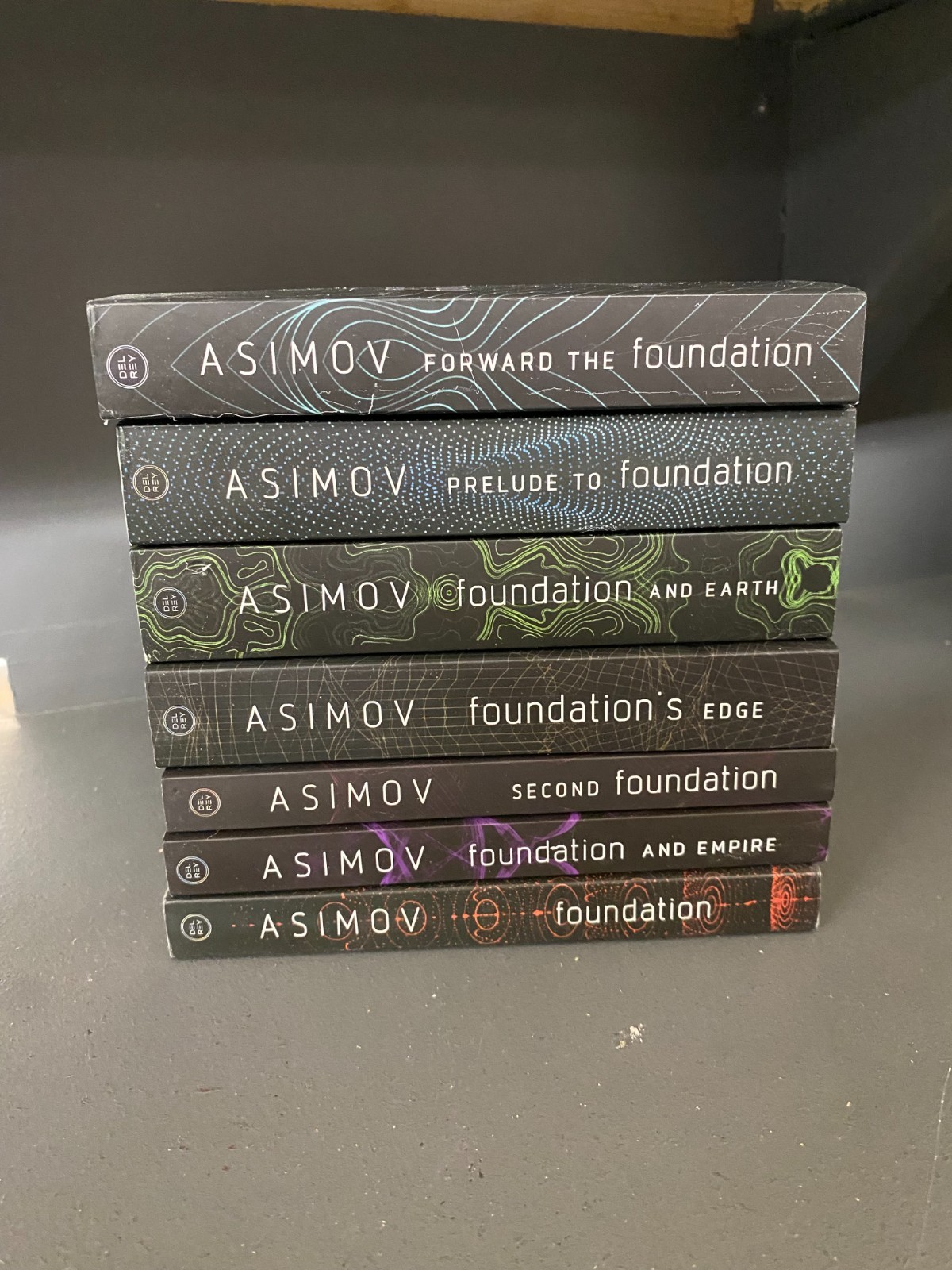 Isaac Asimov Foundation series complete 1-7 Volumes – GOOD