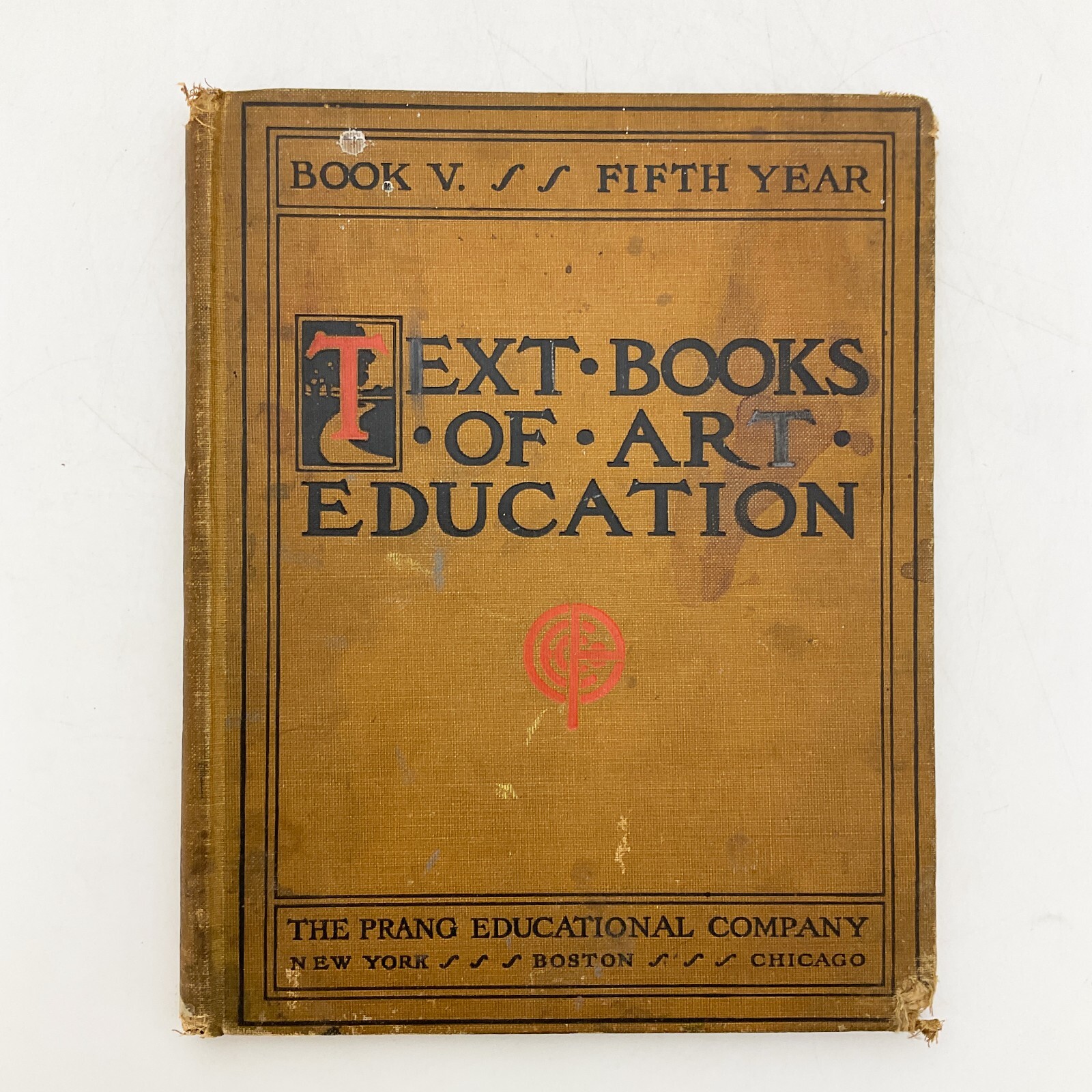 Text Books of Art Education Fifth Year Hugo Froehlich Hardcover Book 1904