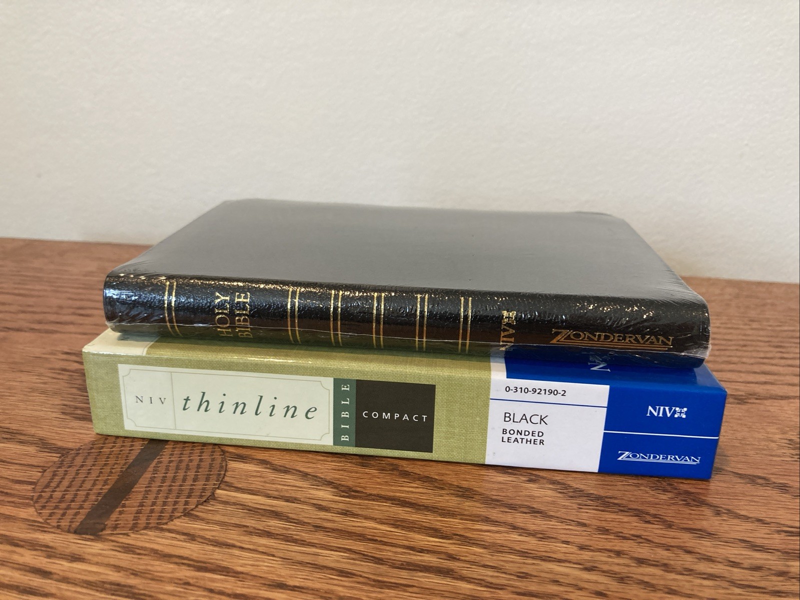 Sealed! NIV 1984 Thinline Bible | Black Bonded Leather| 6.3 point font