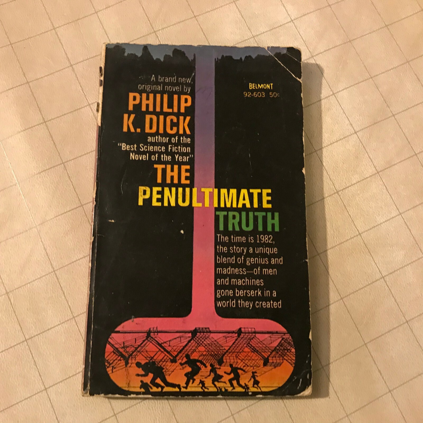 Philip K. Dick The Penultimate Truth 1st belmont sci-fi First Edtion 1964 pb!