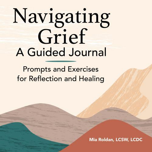 Navigating Grief: A Guided Journal Paperback LIKE NEW Mia Roldan