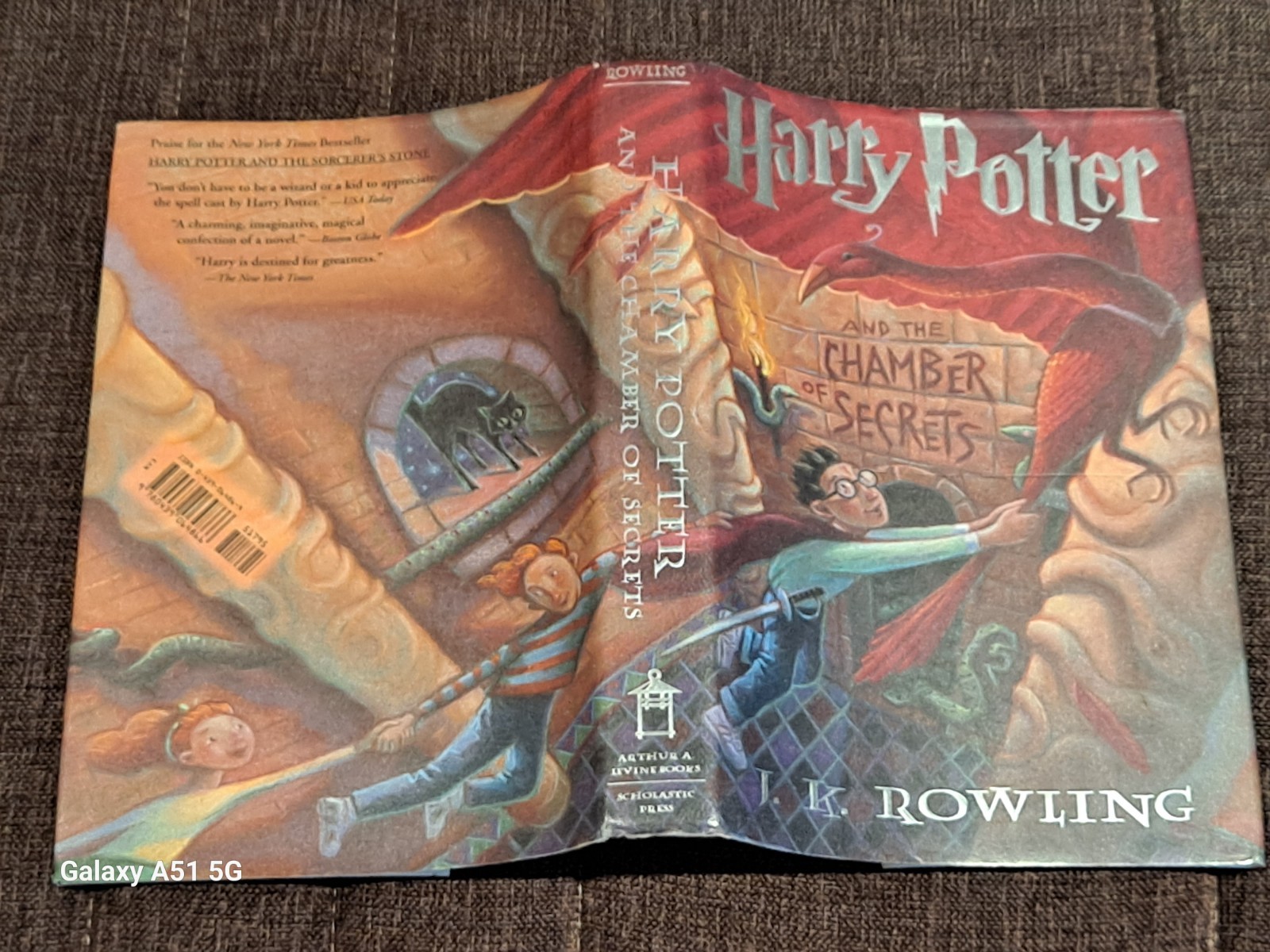 J K Rowling Harry Potter and the Chamber of secrets HBDJ 1st/1st Harry Potter 2