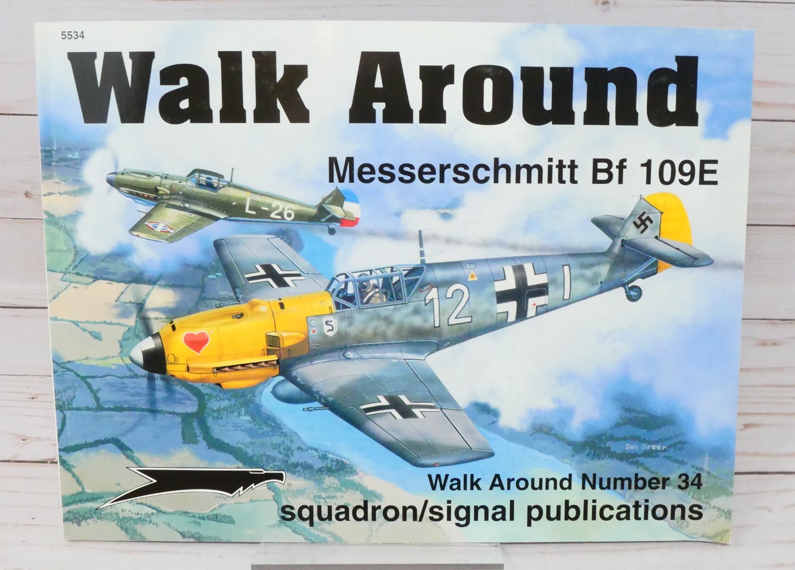 Squadron Signal Publications, Walk Around Book 5534, Messerschmitt Bf 109E