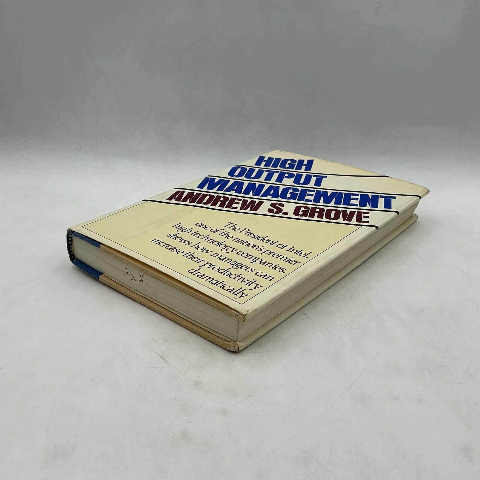 High Output Management Andrew S. Grove 1983 HC Random House 1st Ed