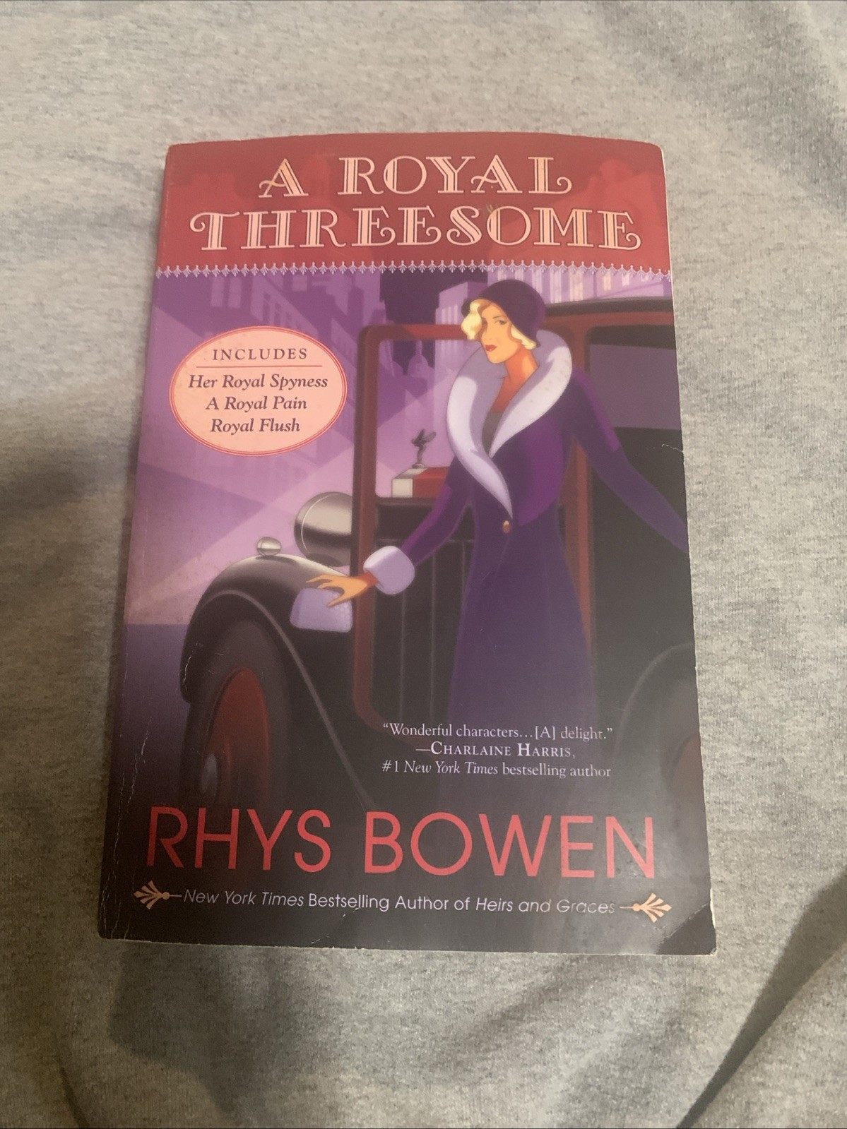 Royal Threesome by Rhys Bowen (2014, Trade Paperback)