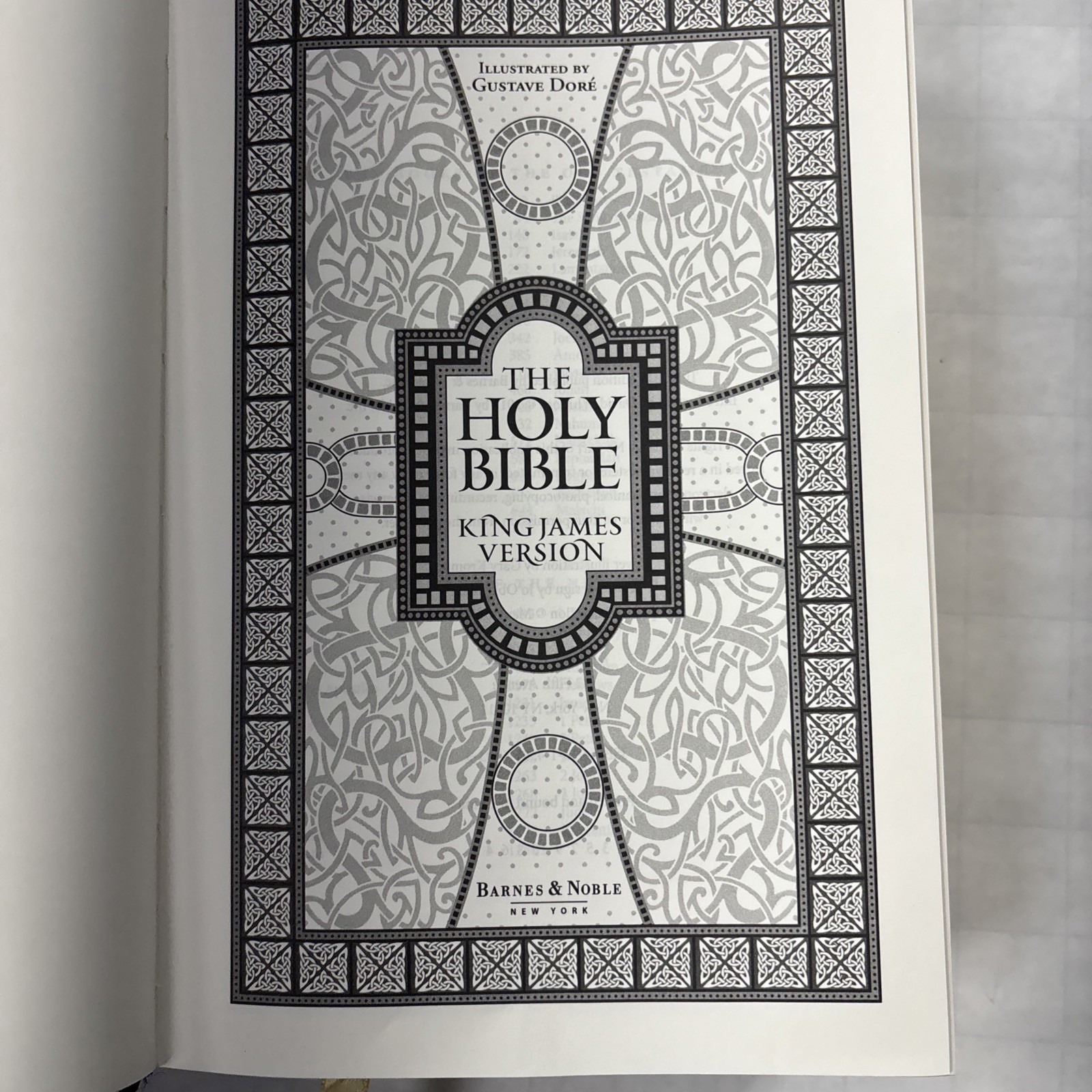 Holy Bible: King James Version (Leatherbound) by gustave-dore