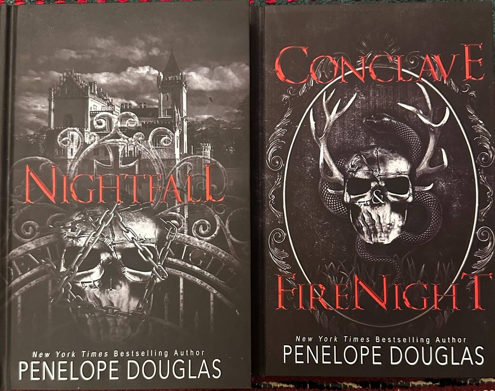 Penelope Douglas Devil’s Night Mystic Box- Nightfall/Conclave Firenight Signed