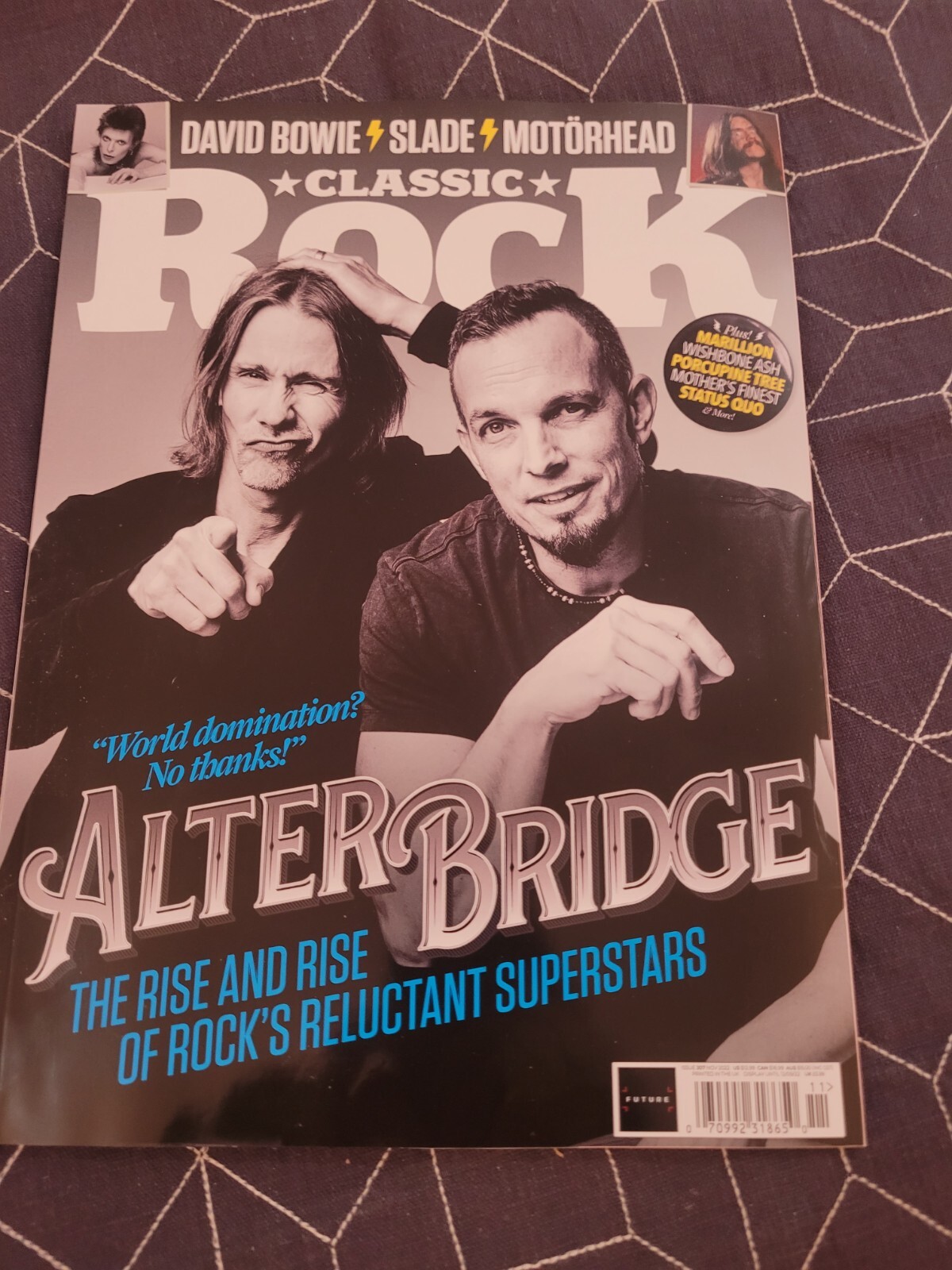 Classic Rock Magazine 307 (November 2022) Alter Bridge
