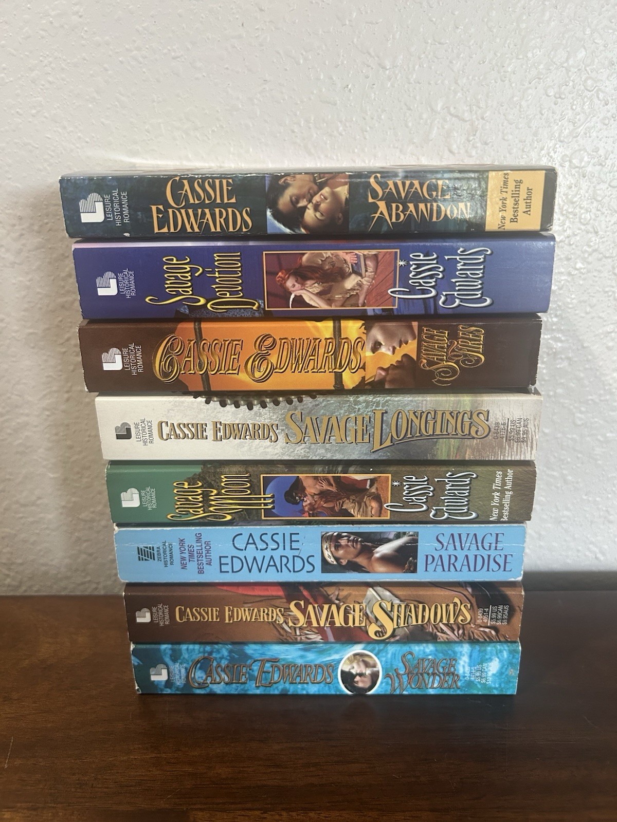 8 Cassie Edwards Savage Series Historical Romance