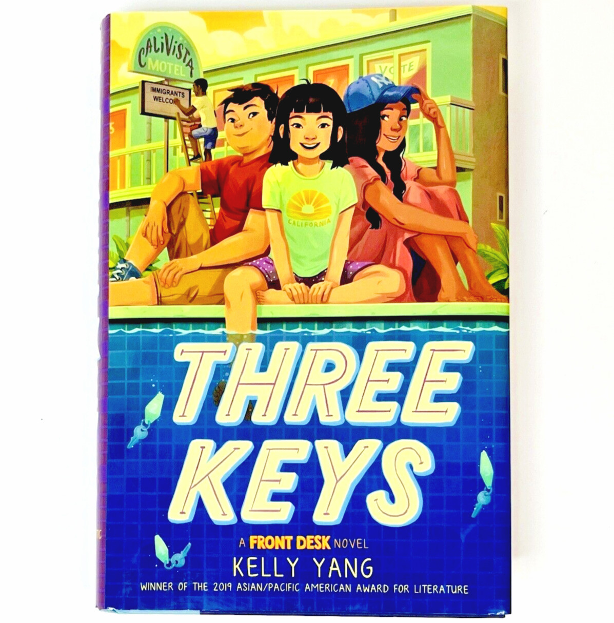 Three Keys by Kelly Yang Front Desk #2 Hardcover Dust Jacket 1st Ed Brand New