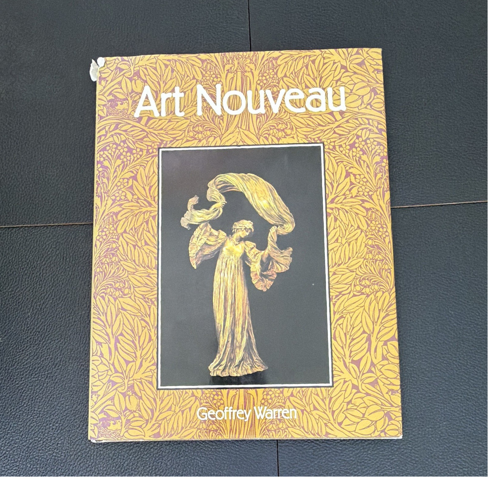 Art Nouveau HC Illustrated DJ Geoffrey Warren Chartwell Books 1974