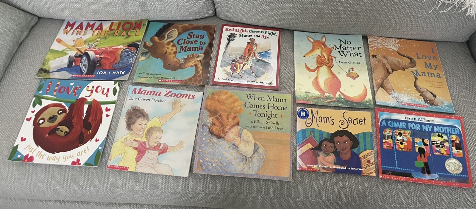 Lot 10 Children’s Paperback Books Mother/Mommy Themes, Like New, PreOwned
