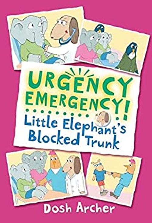 Little Elephant’s Blocked Trunk Paperback Dosh Archer