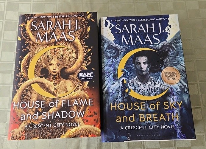 House of Sky and Breath & House of Flame and Shadow by Sarah J. Maas