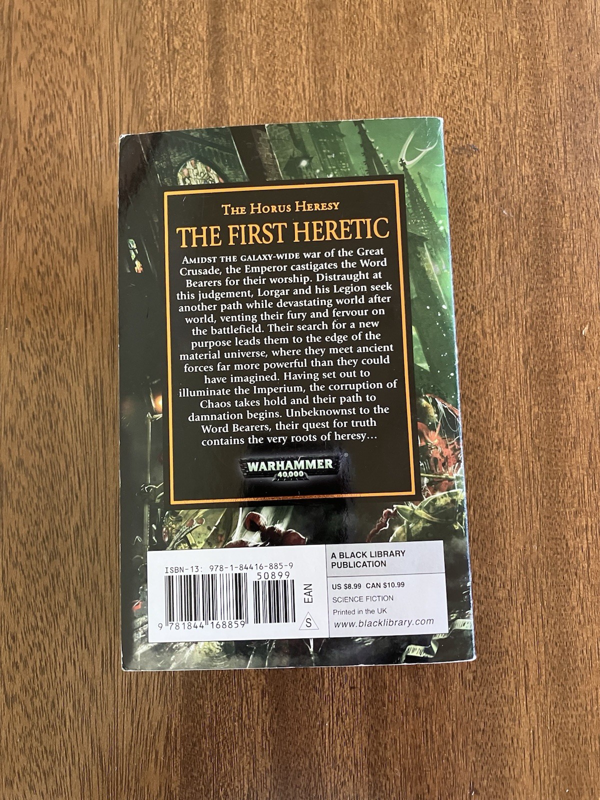 First Heretic by Aaron Dembski-Bowden MASSPB Horus Heresy Warhammer 40k