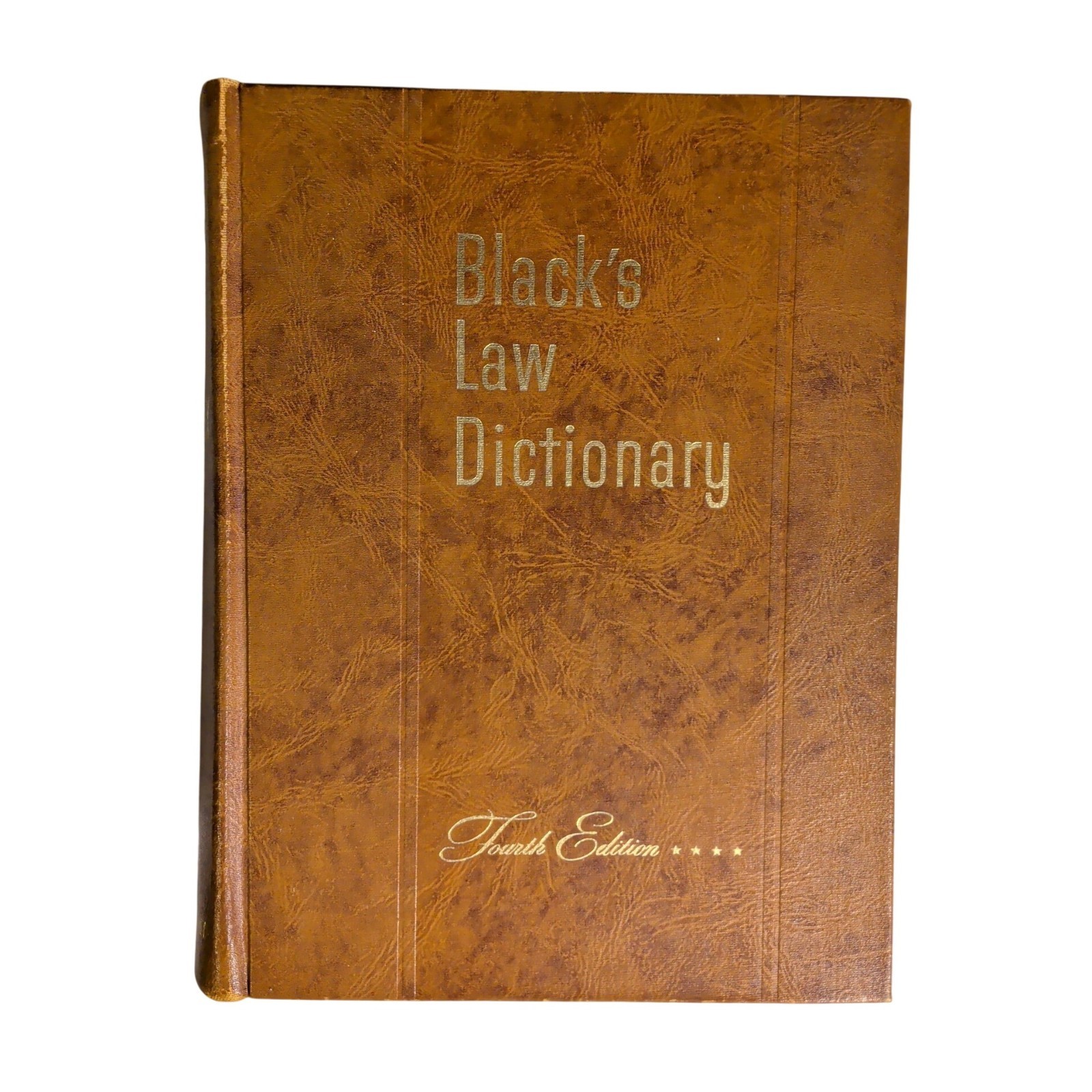 Black’s Law Dictionary Fourth Edition West Publishing Company 1951 Hardcover