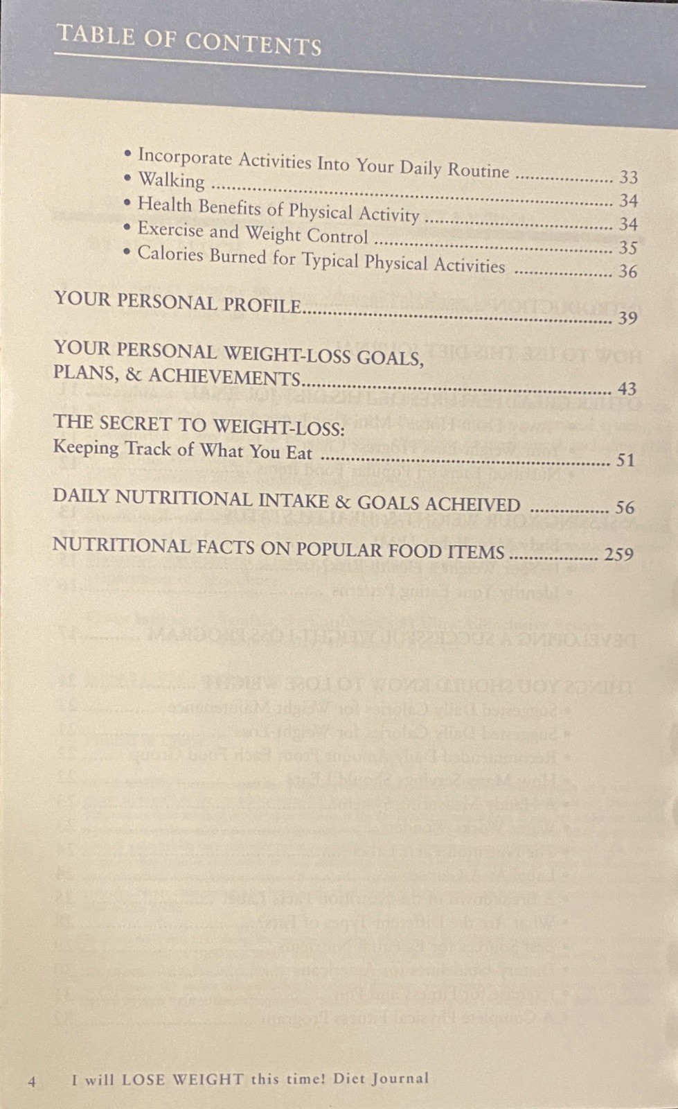 NEW I Will Lose Weight This Time Diet Journal + Bonus Away From Home Journal