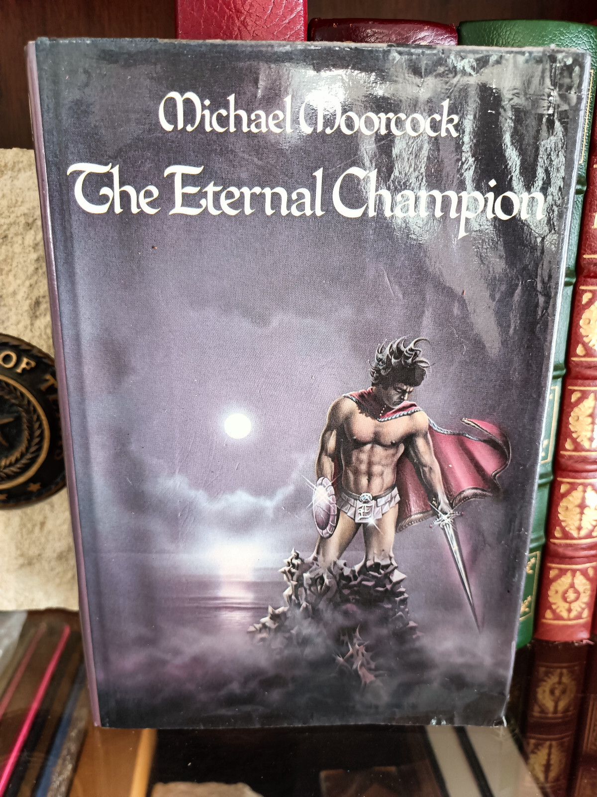 The Eternal Champion_Michael Moorcock_HCDJ_Harper & Row_1st Ed/1st Print_Ex-Lib