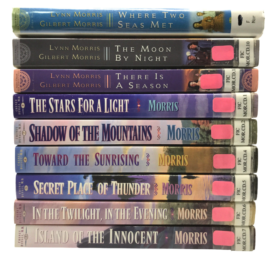 Lynn Morris Lot of 9 Christian Books – Cheney & Shiloh + Cheney Duvall 6-8