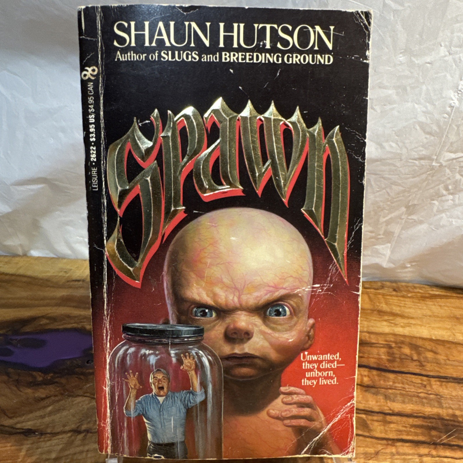 Spawn by Shaun Hutson Horror Paperbacks from Hell