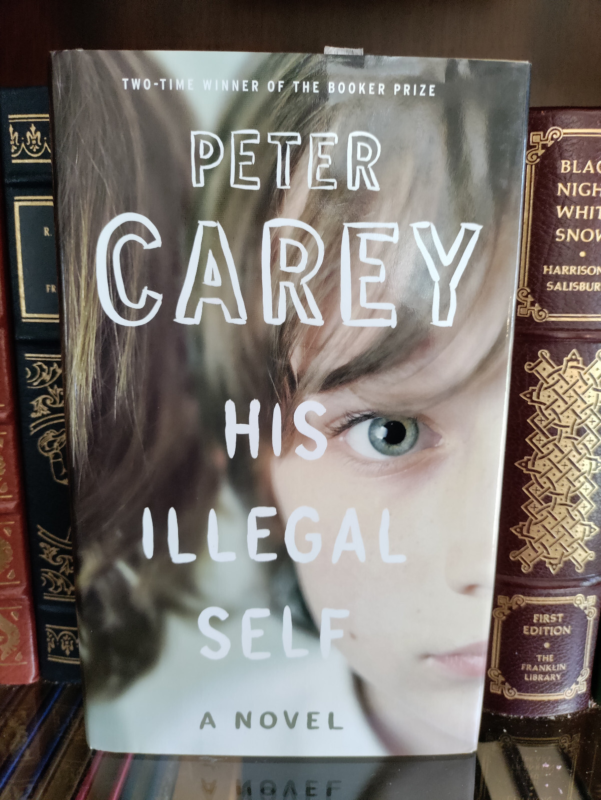 His Illegal Self_Peter Carey_HCDJ_1st Edition / 2nd Printng_Ex-library_Very Good