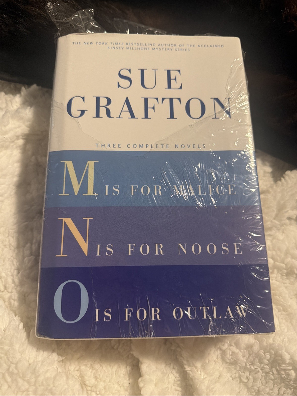 Sue Grafton: Three Complete Novels; M, N, & O: M is for Malice; N is for Noo…