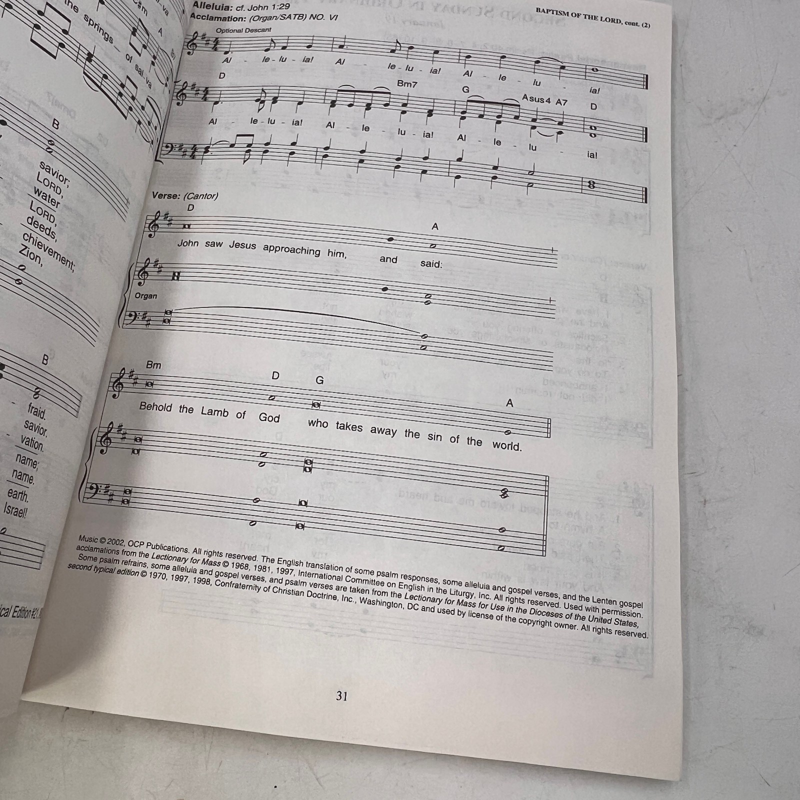 TWO VINTAGE OCP Respond & Acclaim 1996 2002 CATHOLIC LITURGY & HYMNS HYMNAL