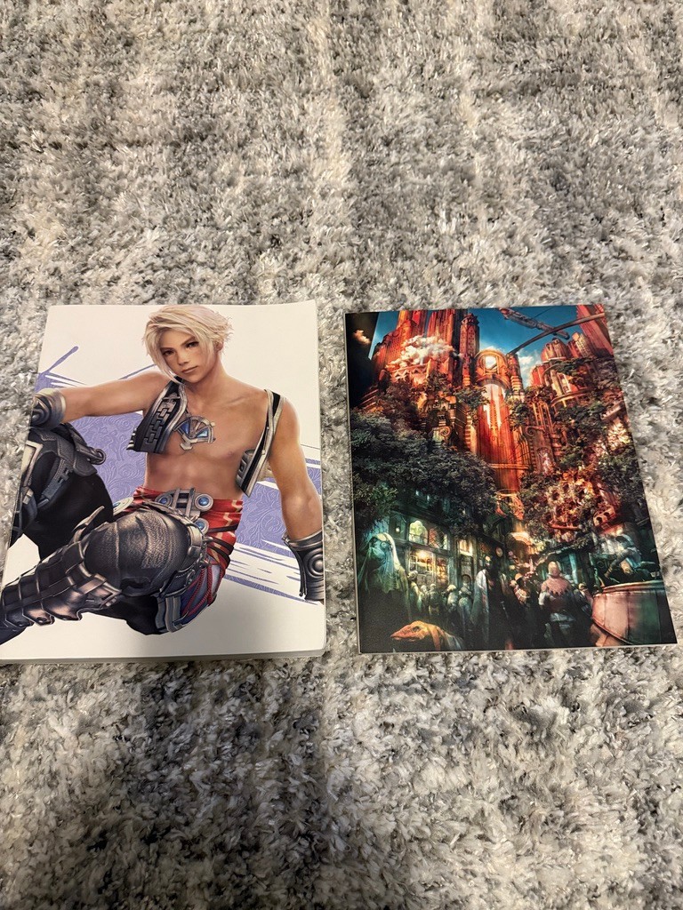 FINAL FANTASY XII Official Strategy Guide book 2006 + ART COLLECTION GUIDE NFR