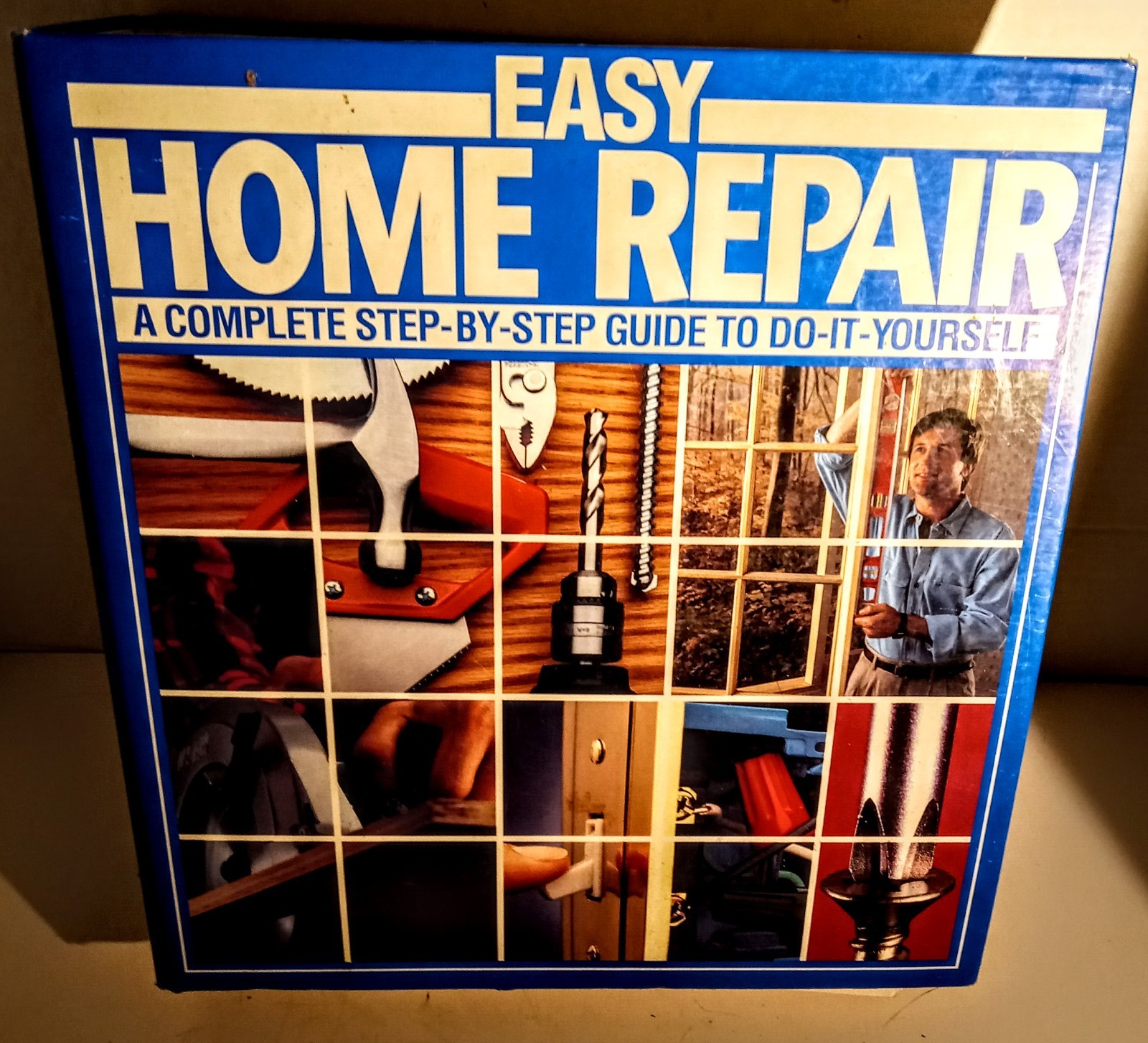 DYI-Easy Home Repair: A Complete Step-By-Step Guide to DIY- Binder Book-used