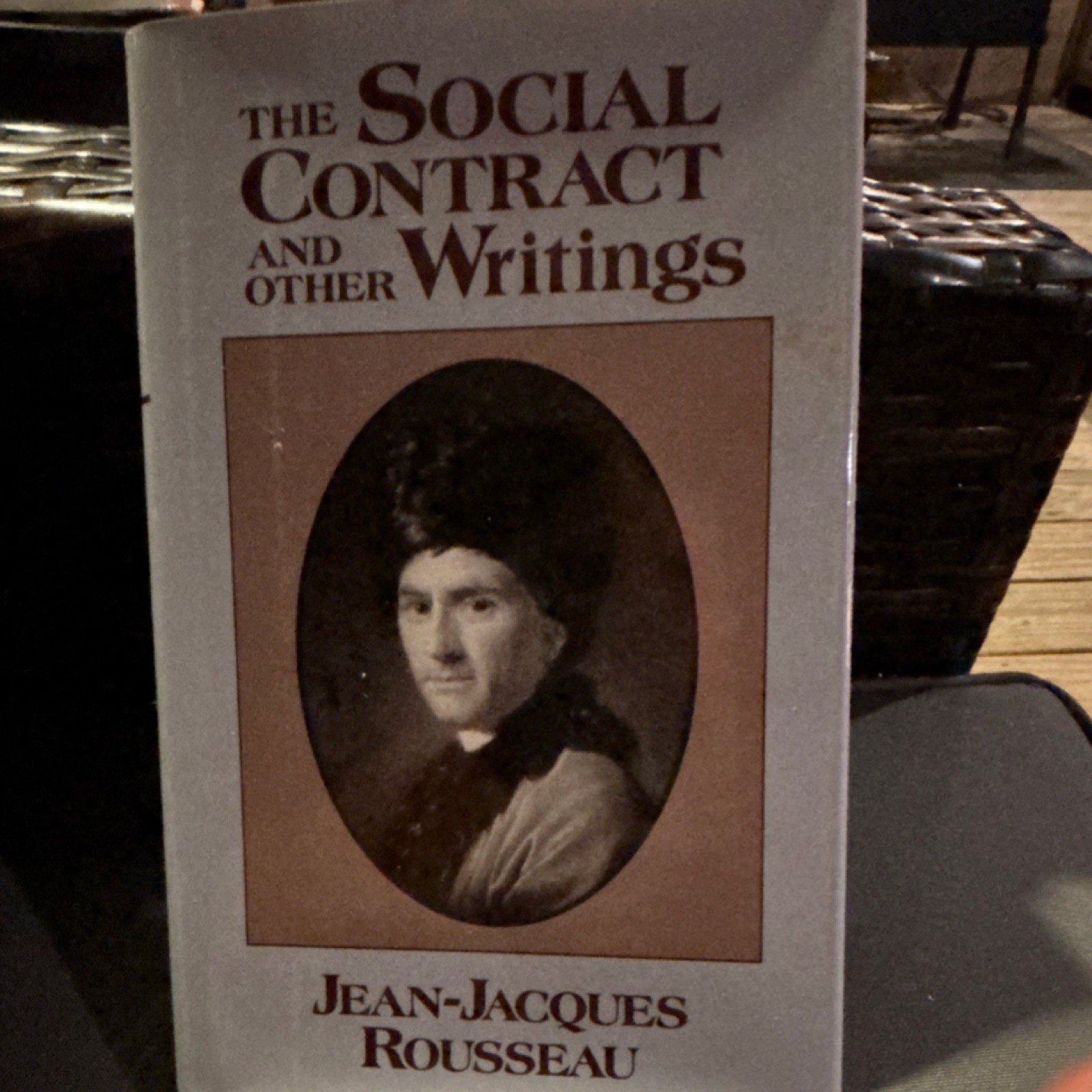 Jean-Jacques Rousseau The Social Contract and Other Writings Hardcover Philosop…