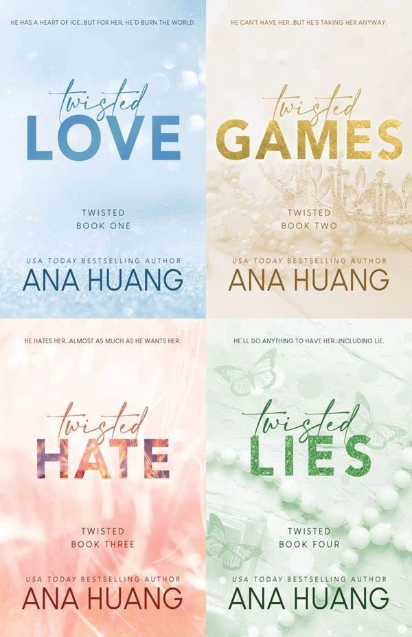 Twisted Series 4 Books Collection Set By Ana Huang NEW Paperback USA stock