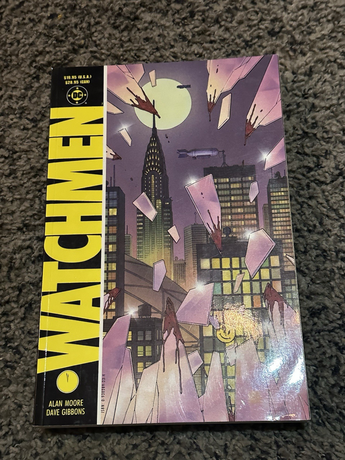 Watchmen TPB Trade Paperback 10th Printing DC Comics Alan Moore/Dave Gibbons