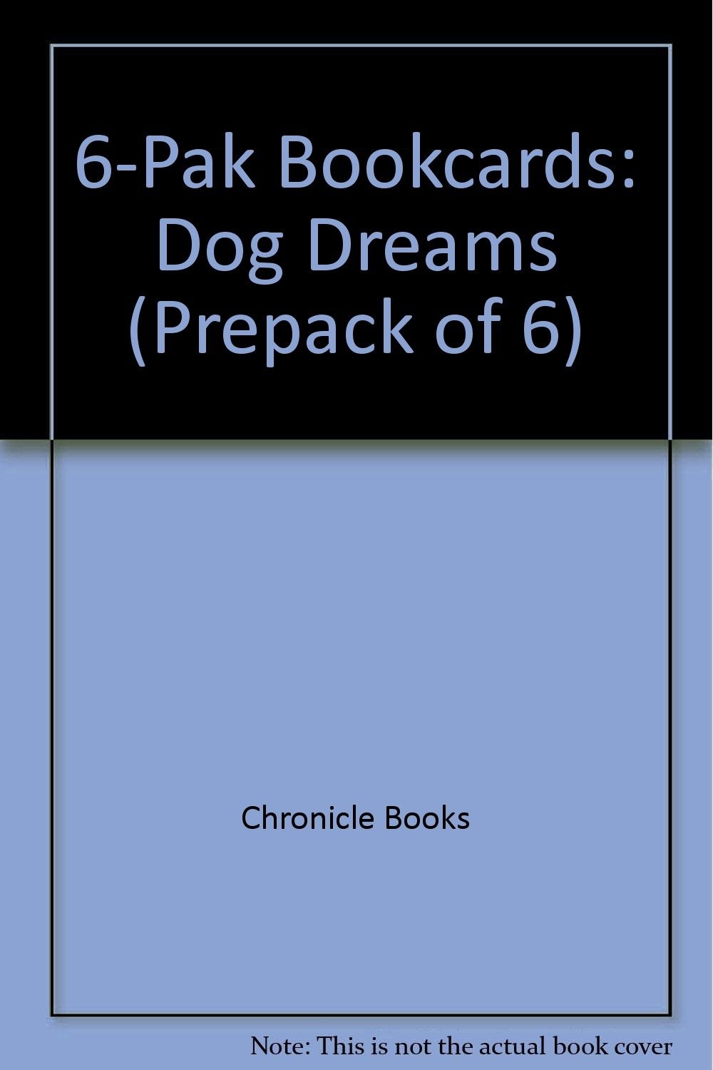 Dog Dreams/Bookcards (Prepack of 6) – Chronicle Books – Good – See condition…