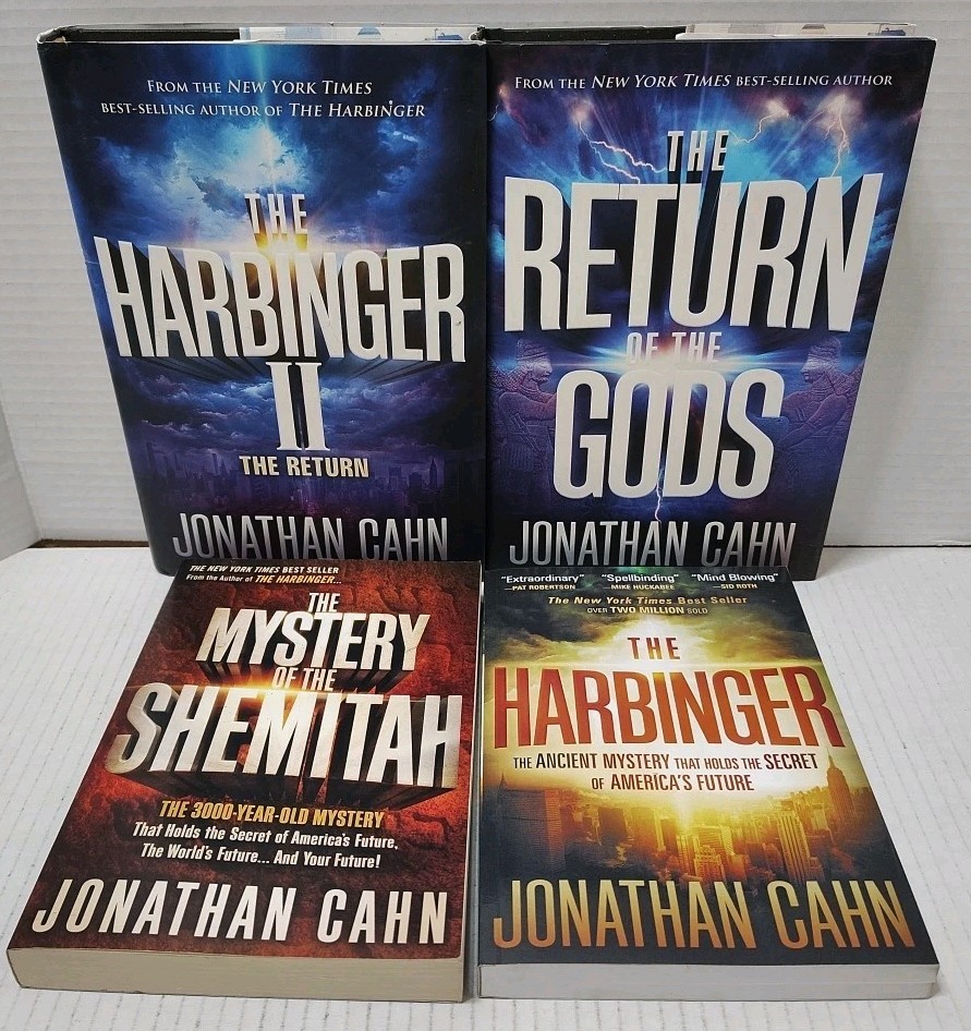 LOT OF 4 BOOKS by Jonathan Cahn * FREE SHIPPING *