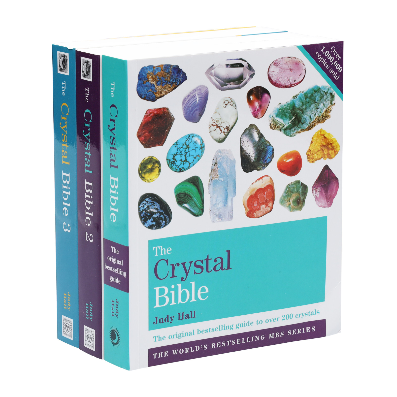 The Crystal Bible Series Volume 1-3 Books Collection Paperback Set By Judy Hall