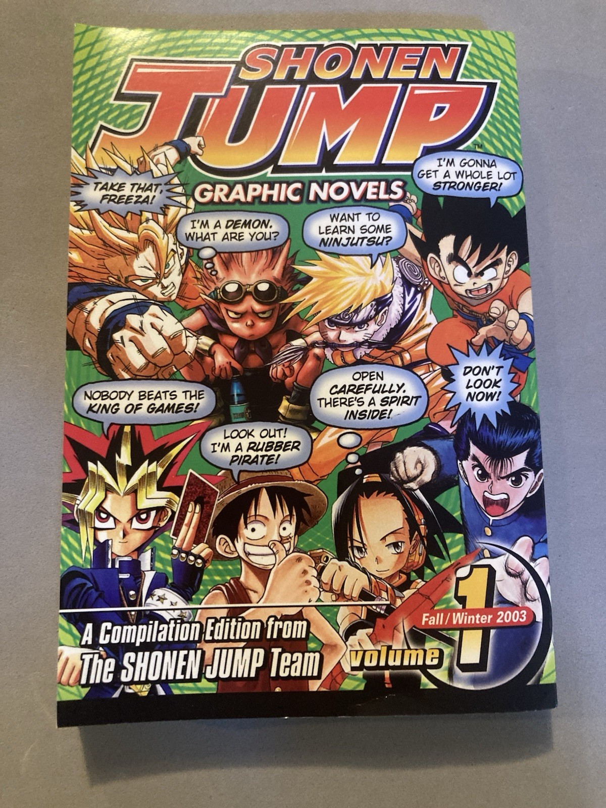 Shonen Jump Graphic Novels The Compilation Edition Volume 1 Fall/Winter 2003