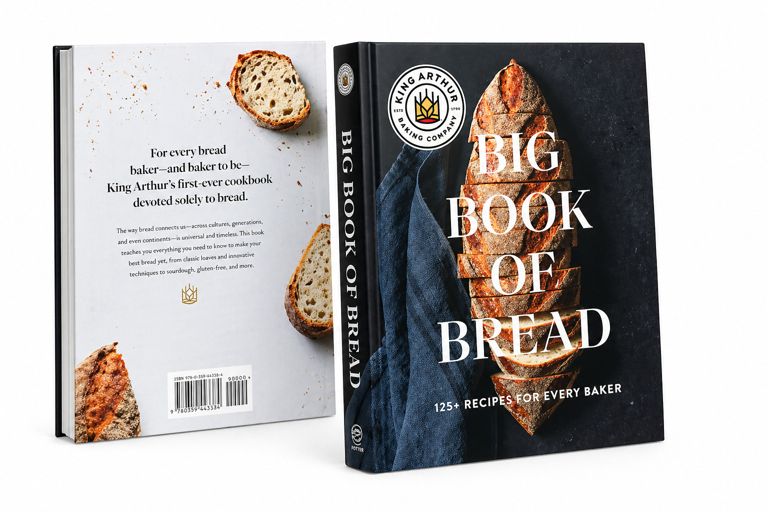 King Arthur Baking Company’s Big Book of Bread Hardcover Cookbook 125+ Recipes