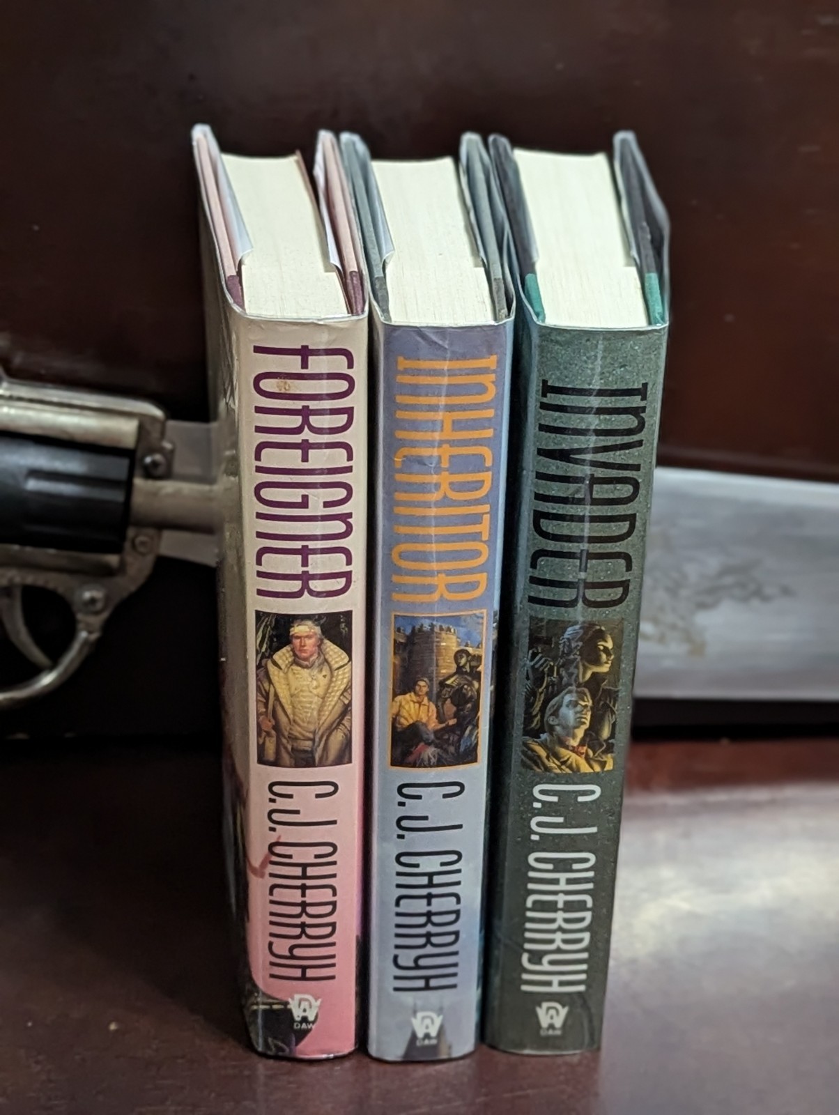 ​​​Foreigner Trilogy CJ Cherryh 1st Edition 1st Printing DAW HCDJ Collector Set