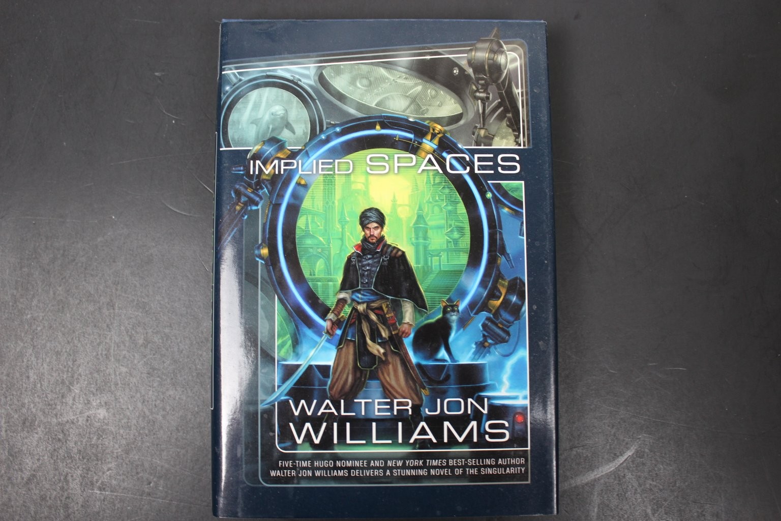 Implied Spaces Walter Jon Williams 2008 First Edition Science Fiction HCDJ ~ VG