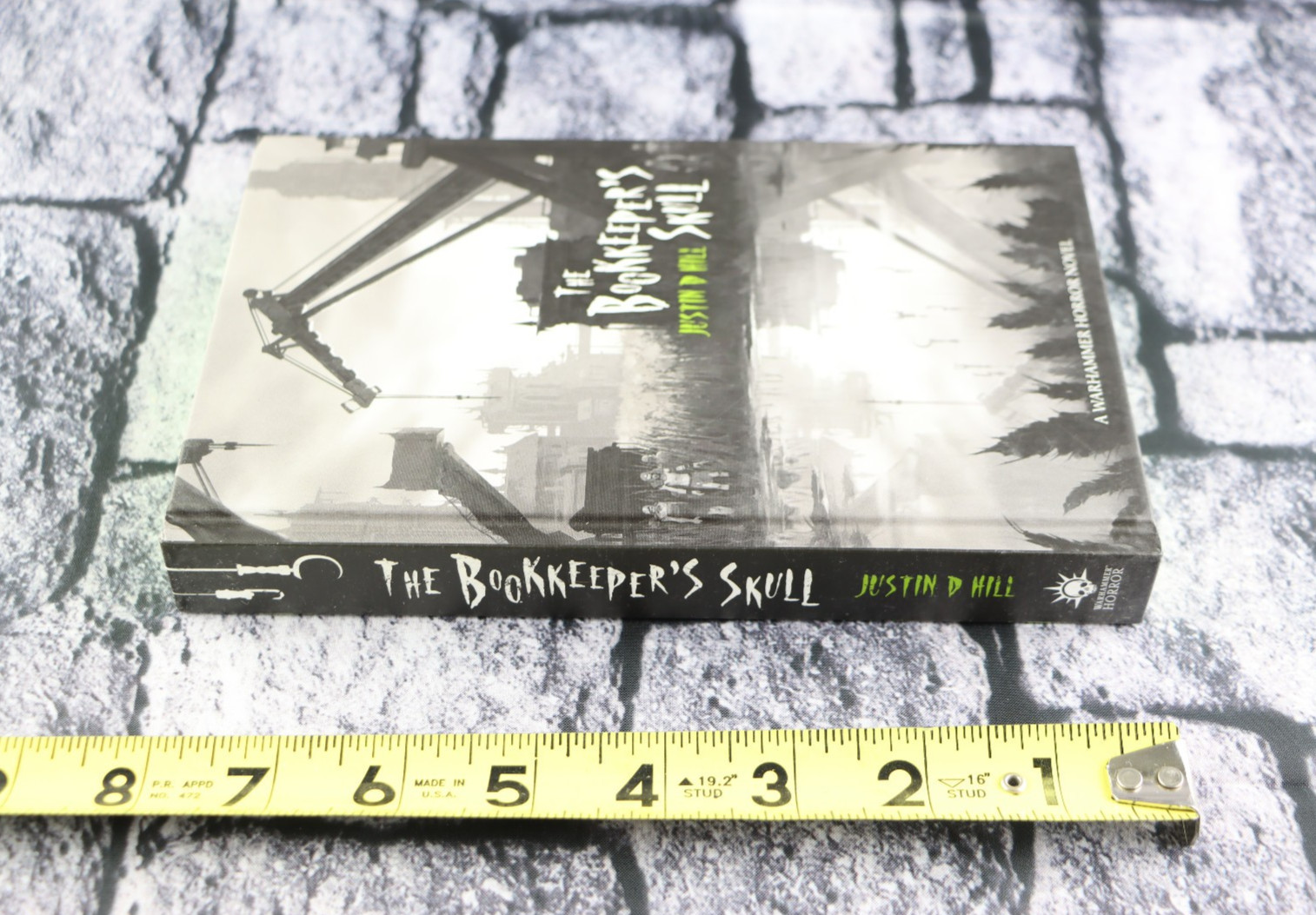 Warhammer Horror Novel The Bookkeeper’s Skull Justin D Hill HardCover