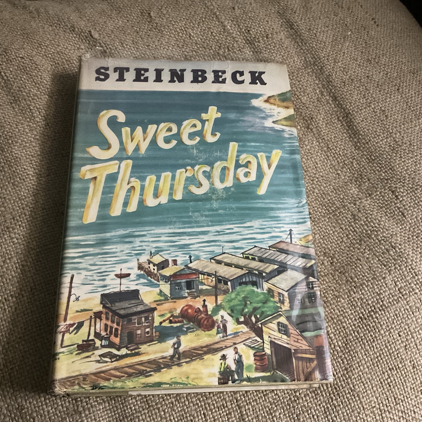 Steinbeck, John. Sweet Thursday. 1st edition 1954 Very scarce in this condition