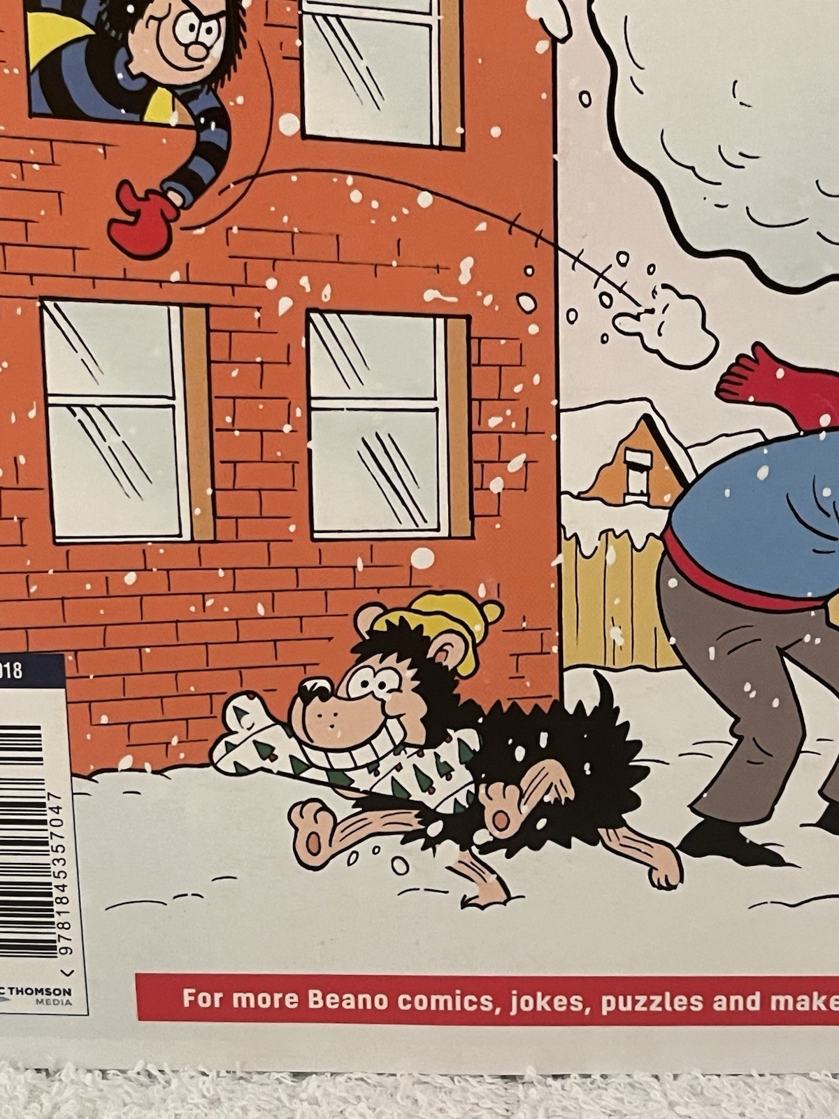 Beano Christmas Special 2018 by Beano Book with 23 Stickers 68 pages Festive Fun