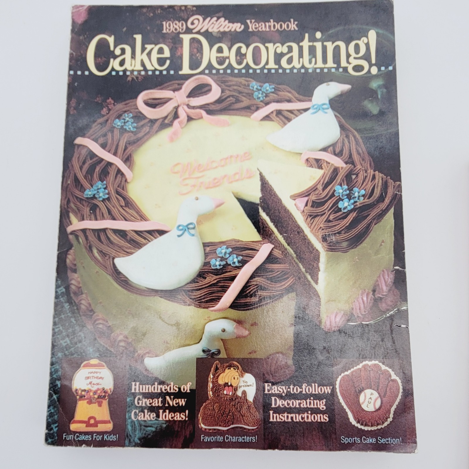 9 Vintage Wilton Cake Decorating Yearbooks Baking 79 80 85 86 88 89 91 94