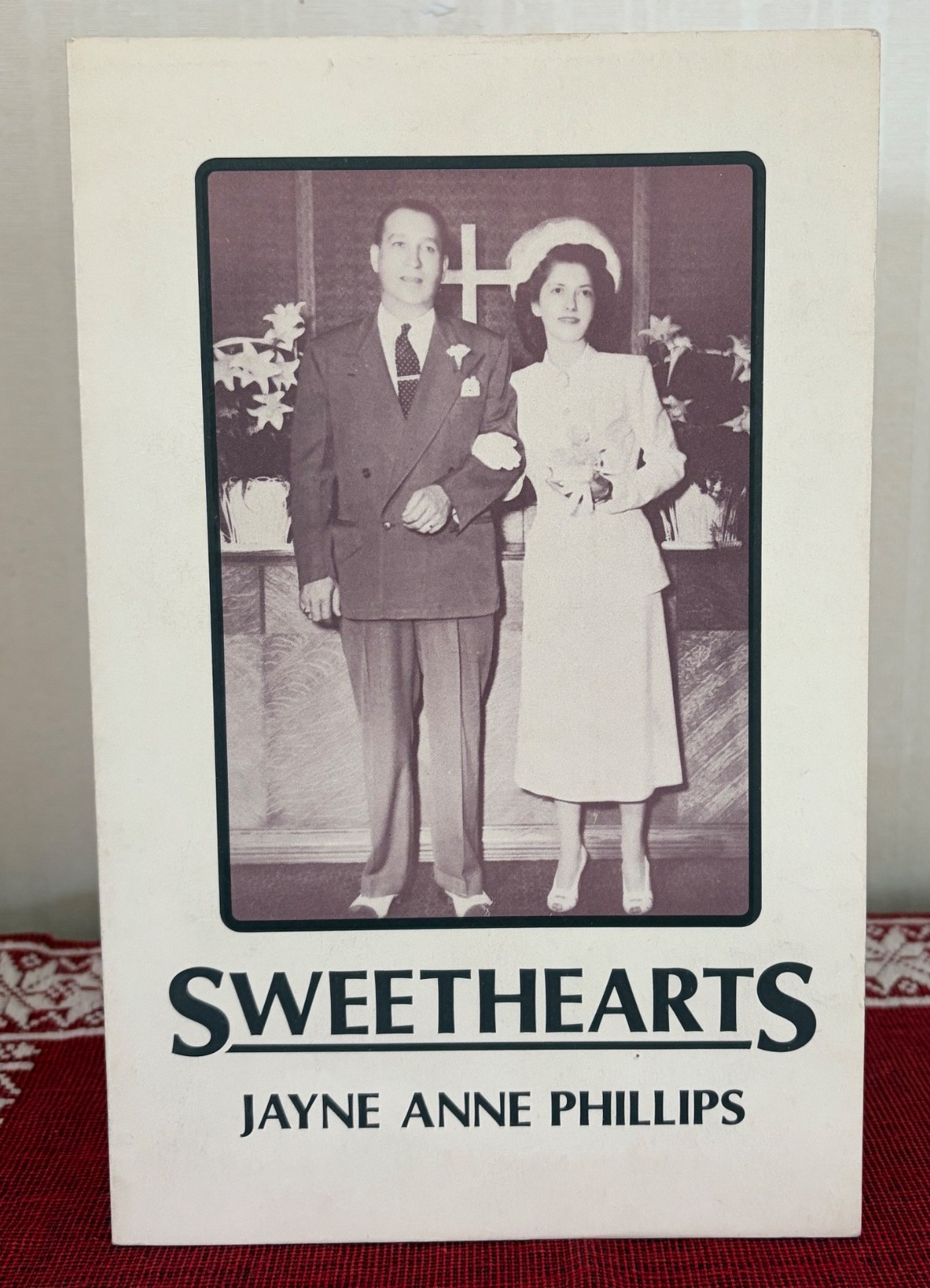 Jayne Anne Phillips, SWEETHEARTS, 1st of 1st Book, 1976, Signed, Excellent Copy!