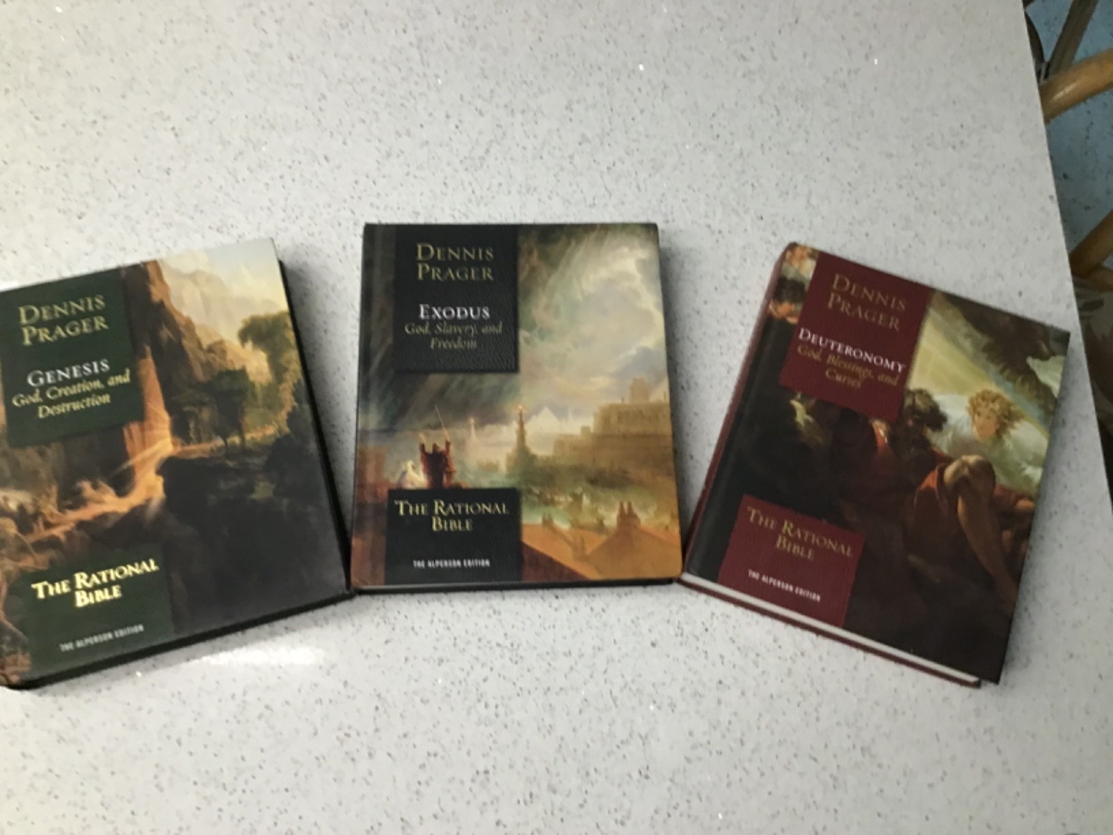 The Rational Bible by Dennis Prager Genesis, Exodus & Deuteronomy