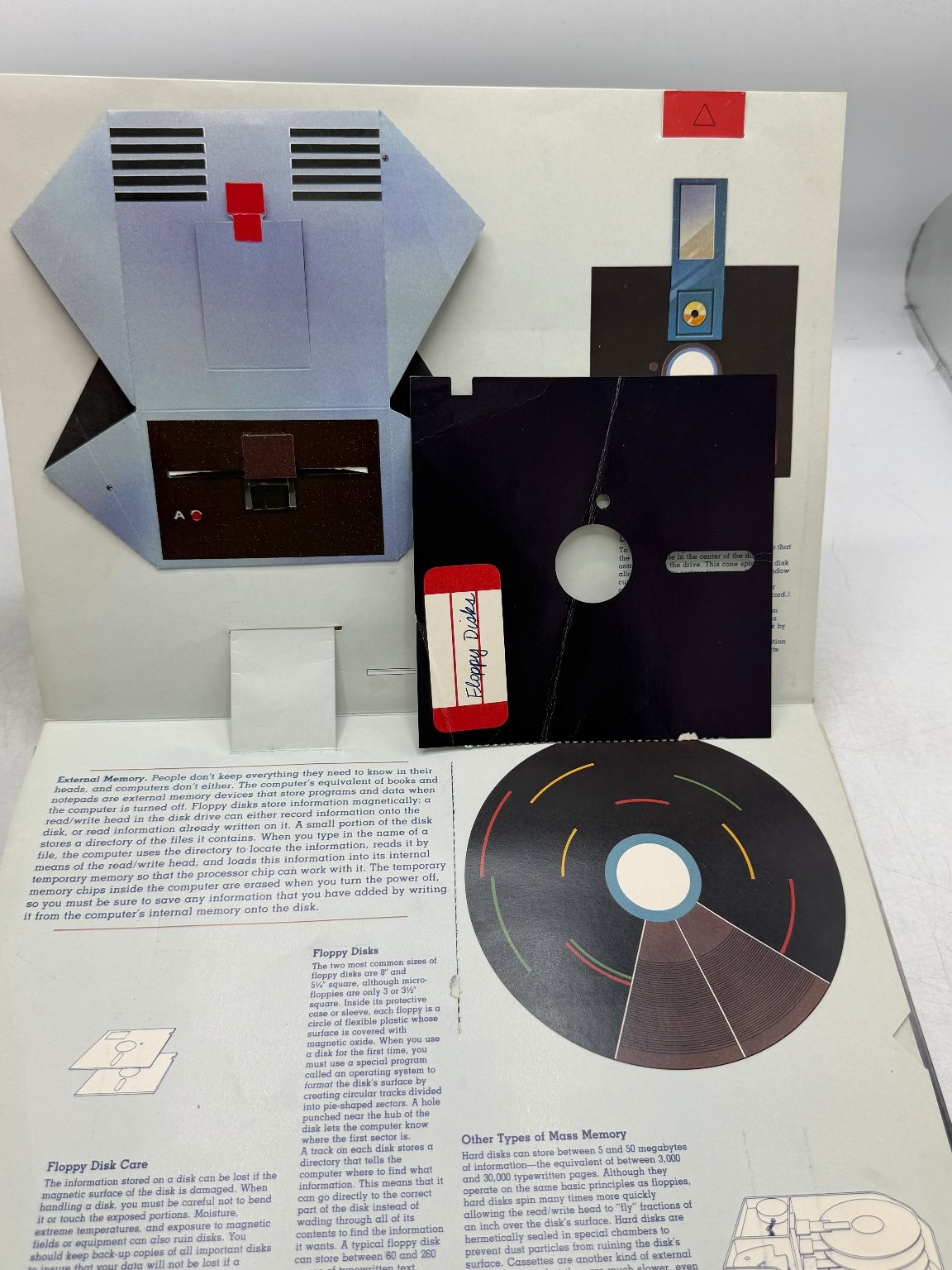 Inside the Personal Computer Sharon Gallagher 1984 First Edition Pop-Up Guide