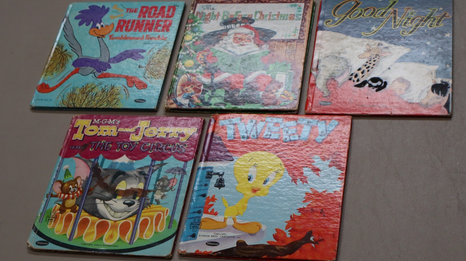 5 Vintage Tell-a-Tales Books – SEE PHOTOS FOR TITLES – 5.5″ x 6.5″