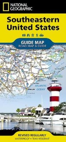 Nat Geo Maps Southeastern USA Map (Map)