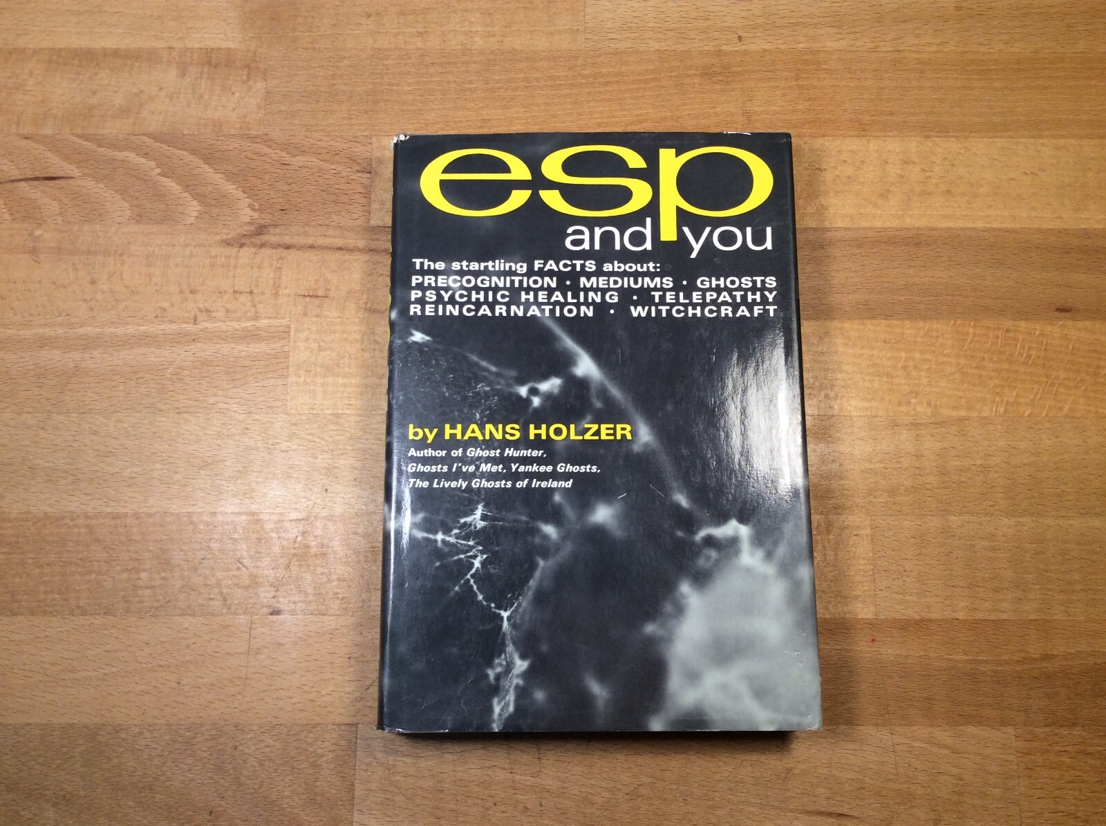 ESP and You, Holzer, Telepathy, Reincarnation, Witchcraft, Hardcover 1st Edition